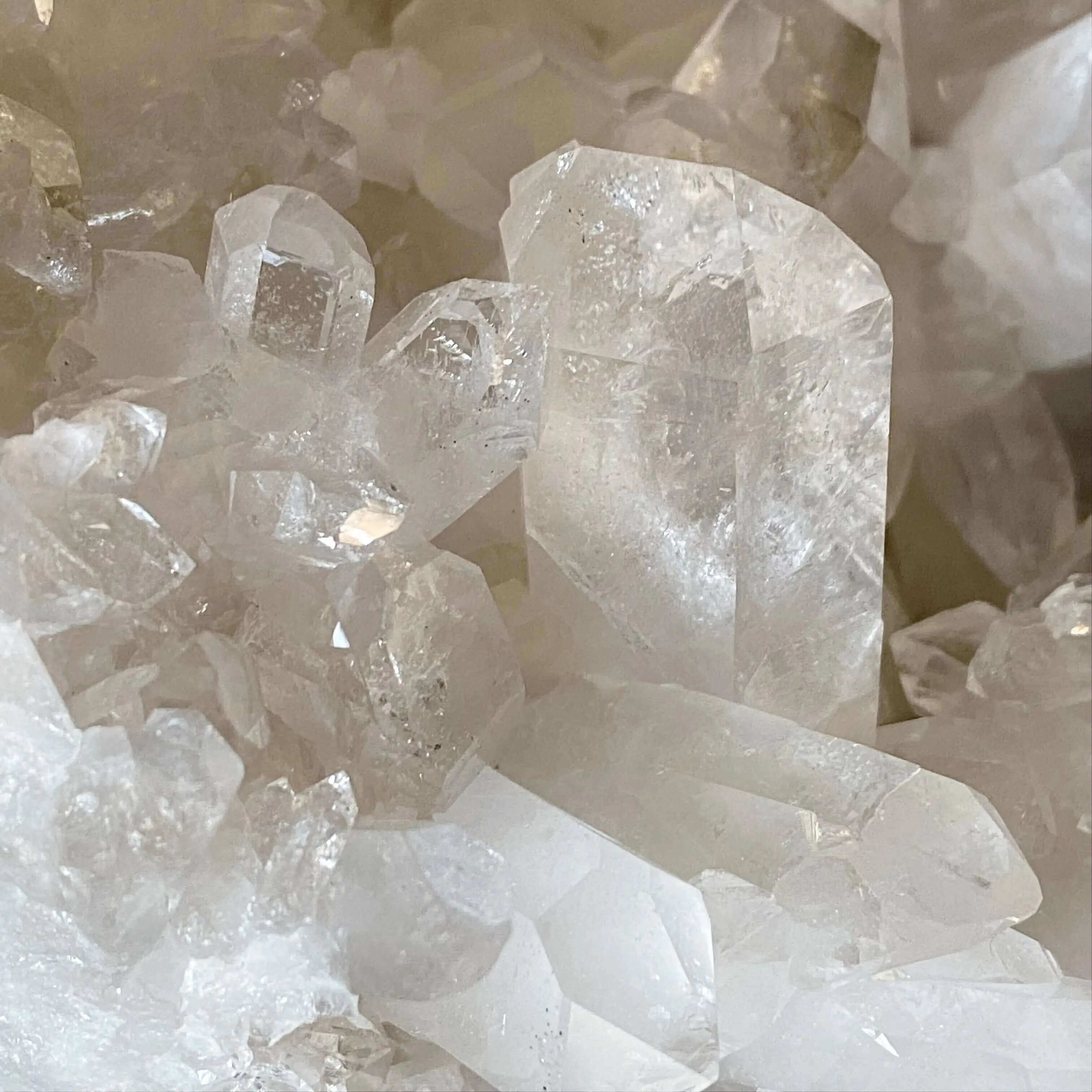 Quartz Cluster for Clarity and Amplification Mooncat Crystals