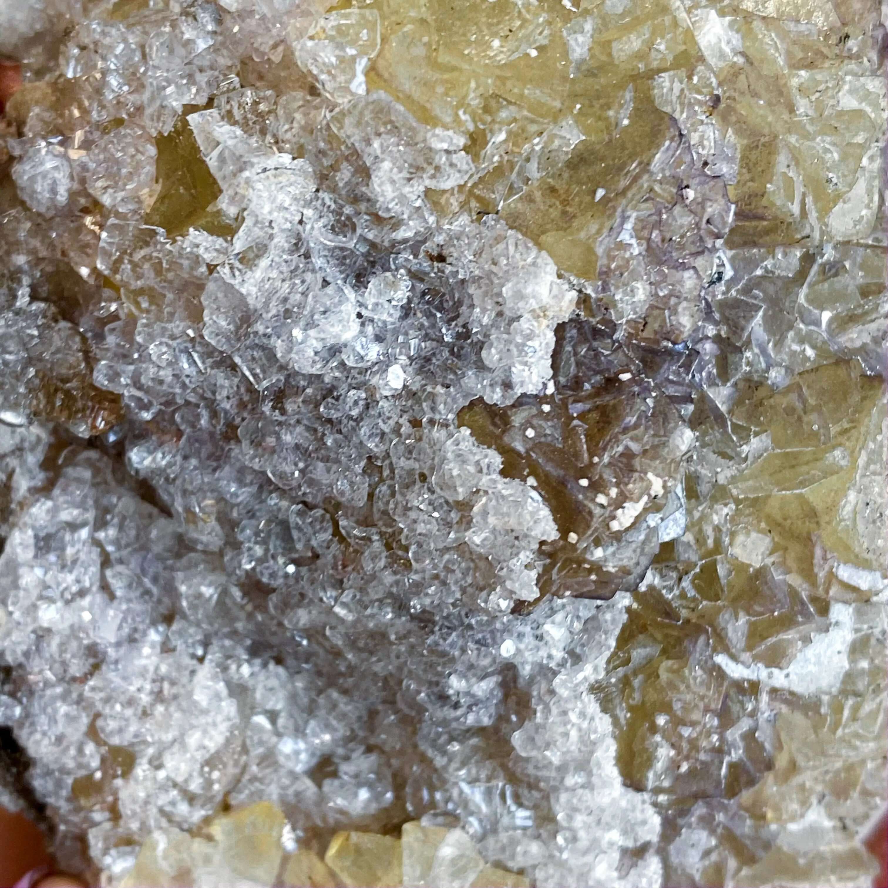 RARE Yellow Fluorite Specimen | Stock G Mooncat Crystals