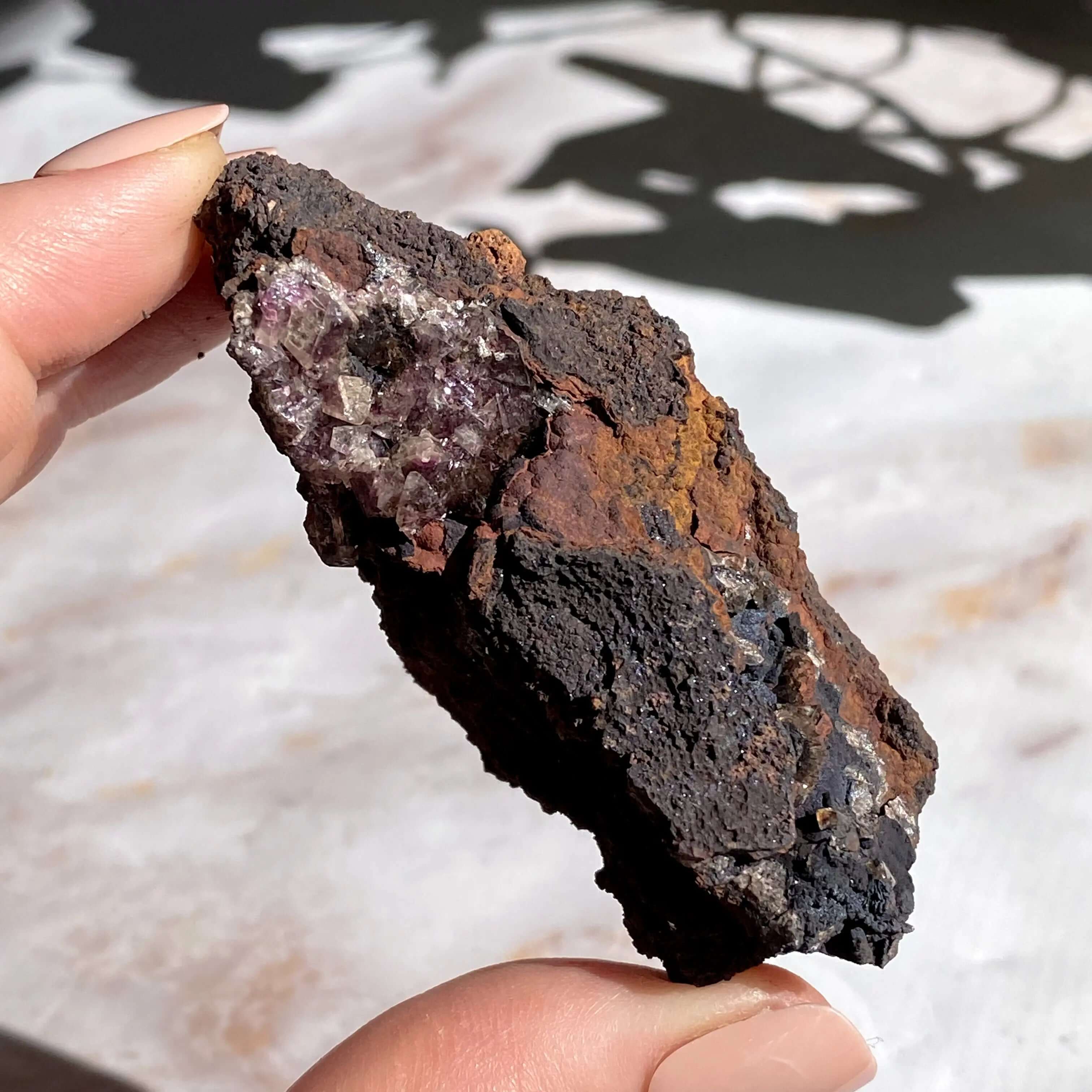 Rare Purple Adamite | Stock B Mooncat Crystals