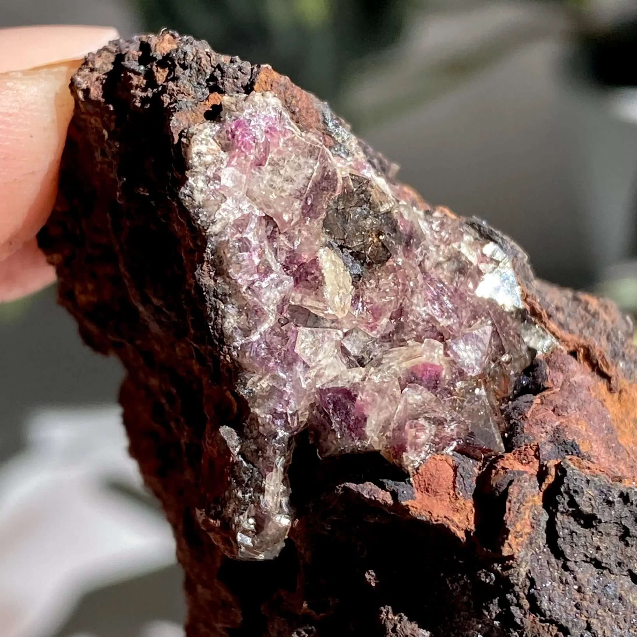 Rare Purple Adamite | Stock B Mooncat Crystals