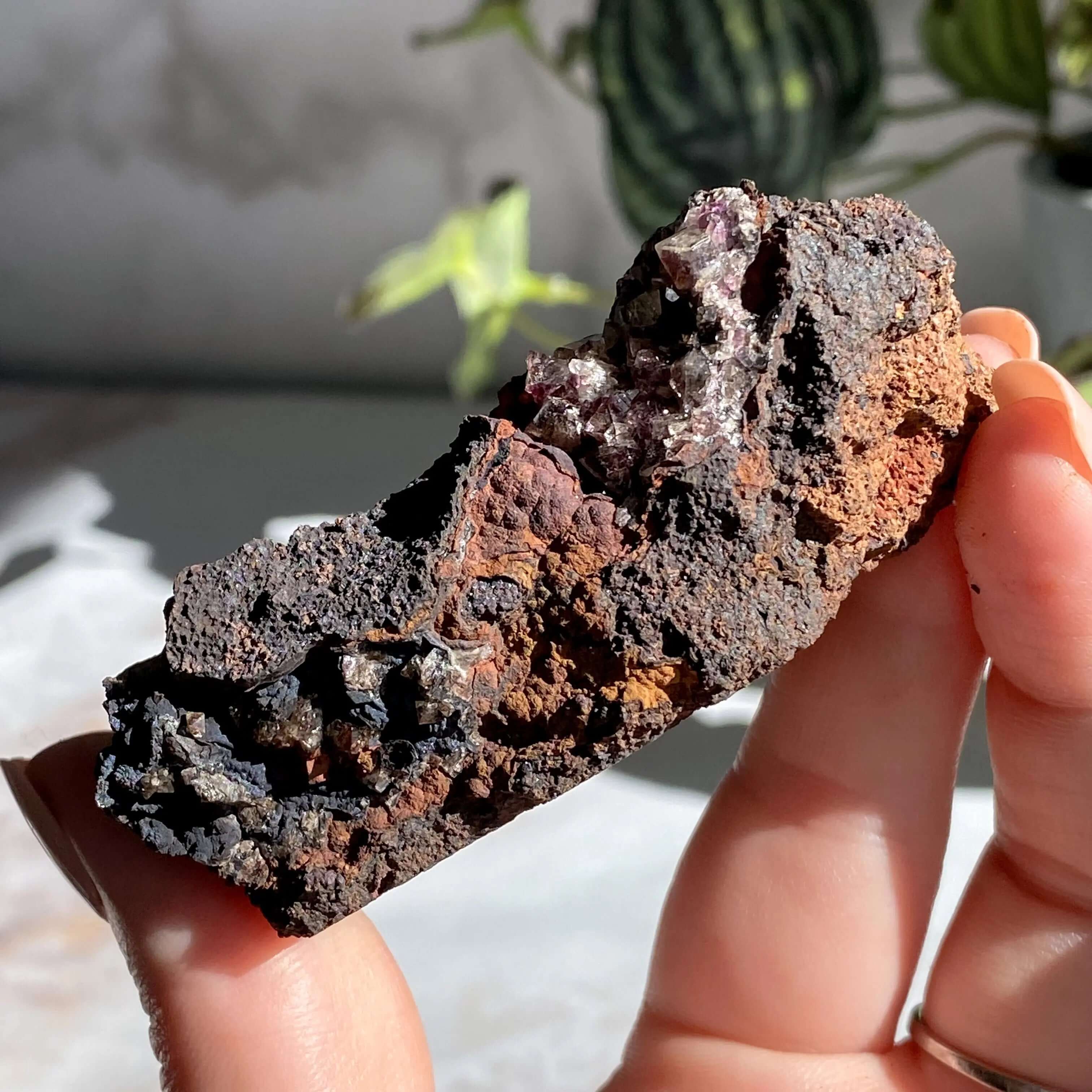 Rare Purple Adamite | Stock B Mooncat Crystals