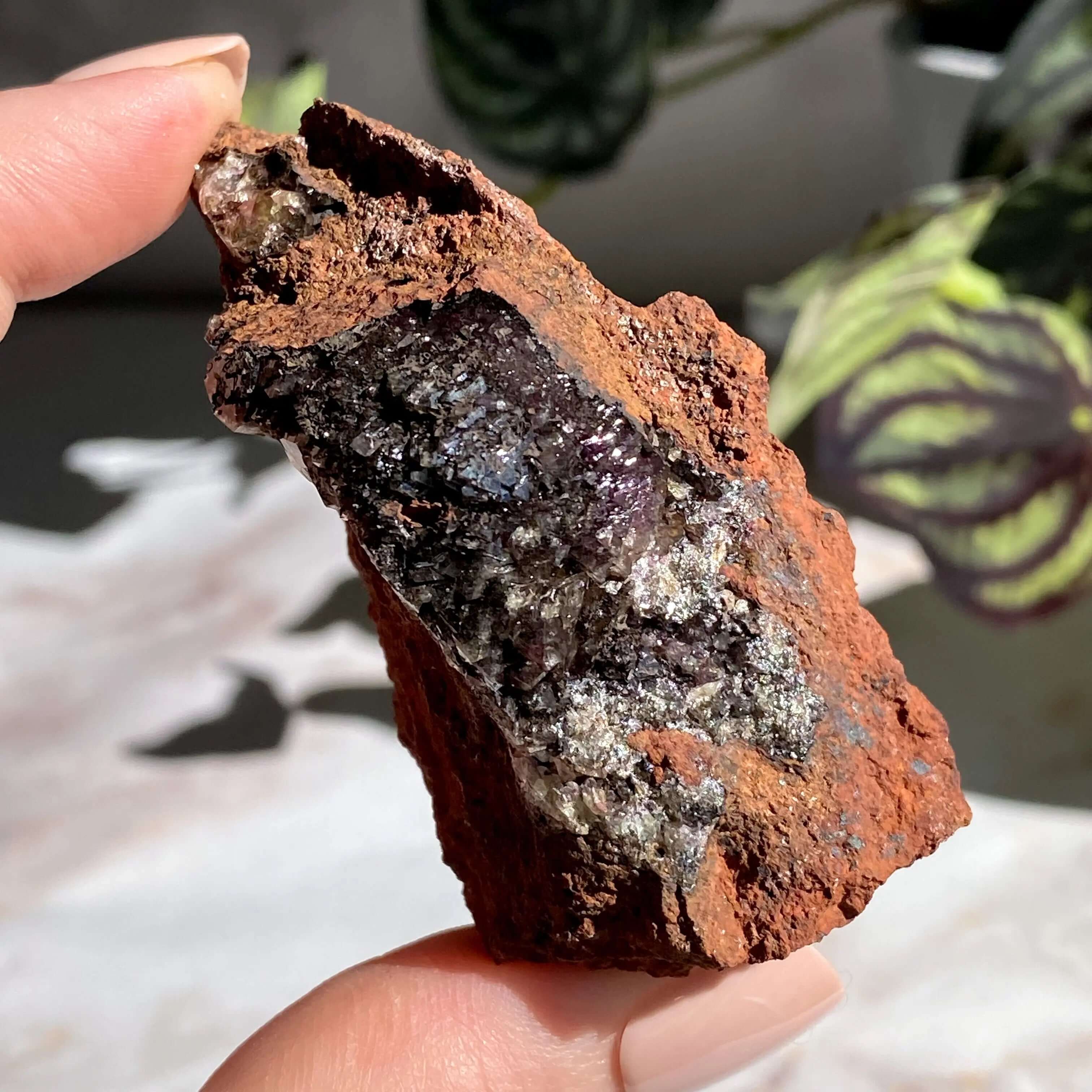 Rare Purple Adamite | Stock D Mooncat Crystals
