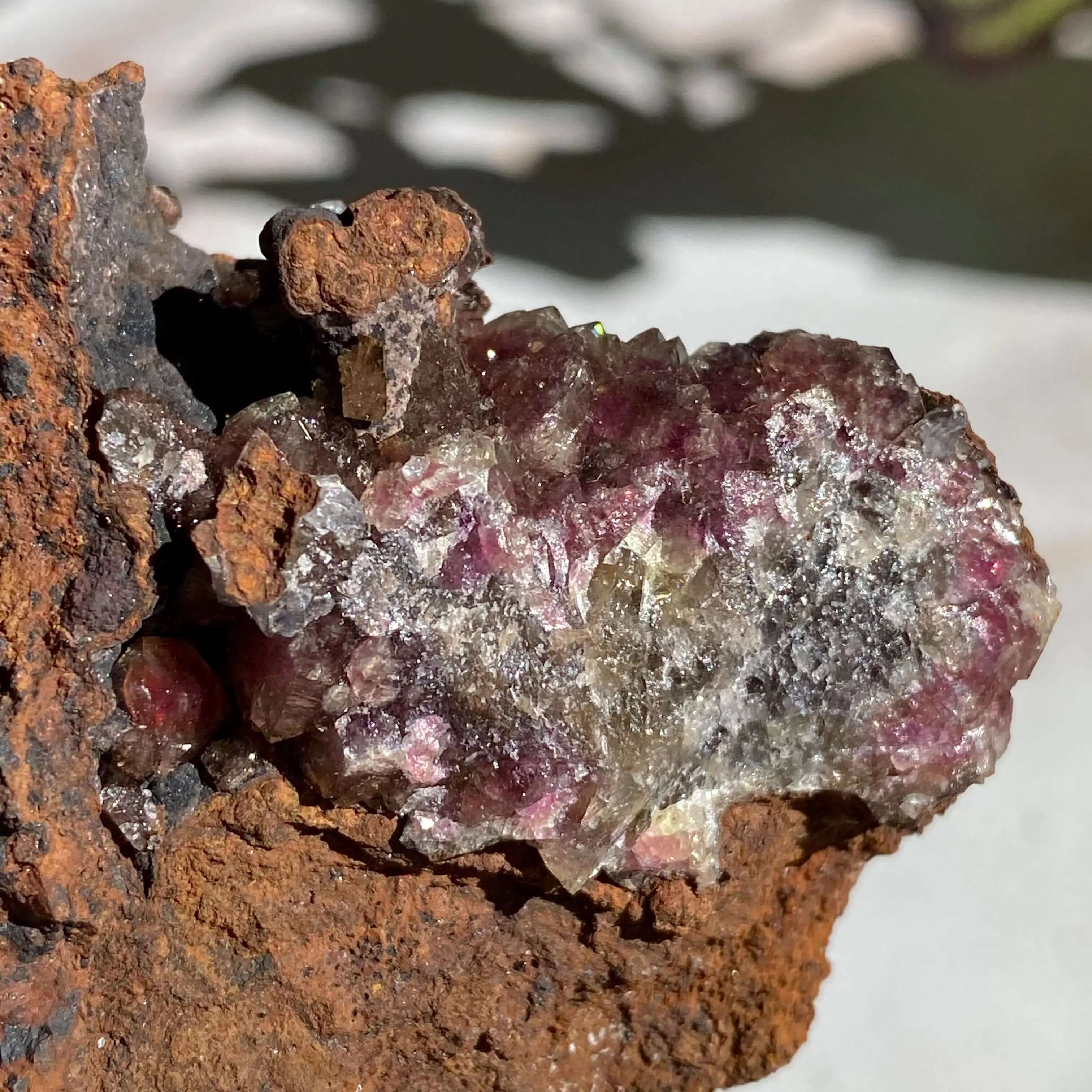 Rare Purple Adamite | Stock I Mooncat Crystals
