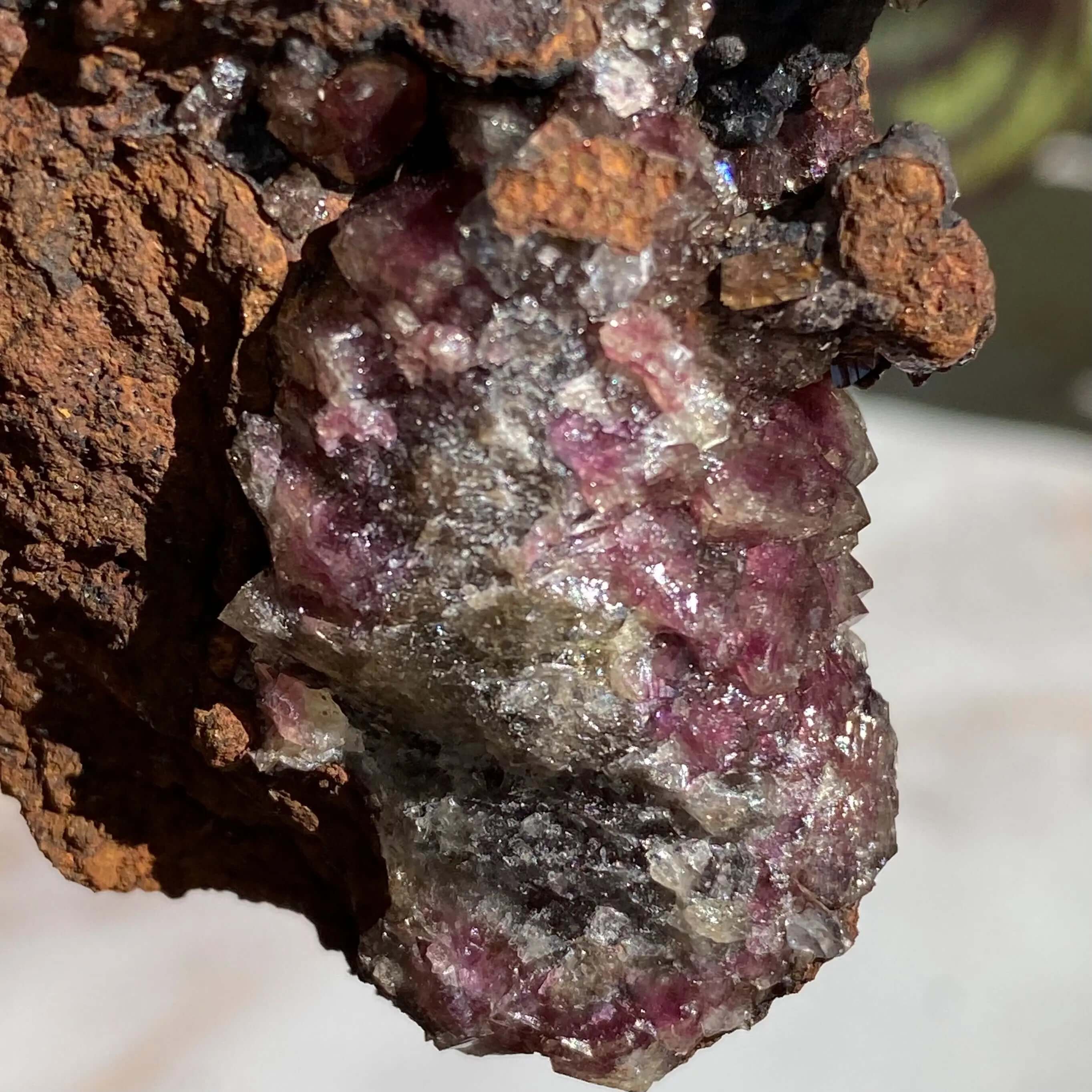 Rare Purple Adamite | Stock I Mooncat Crystals
