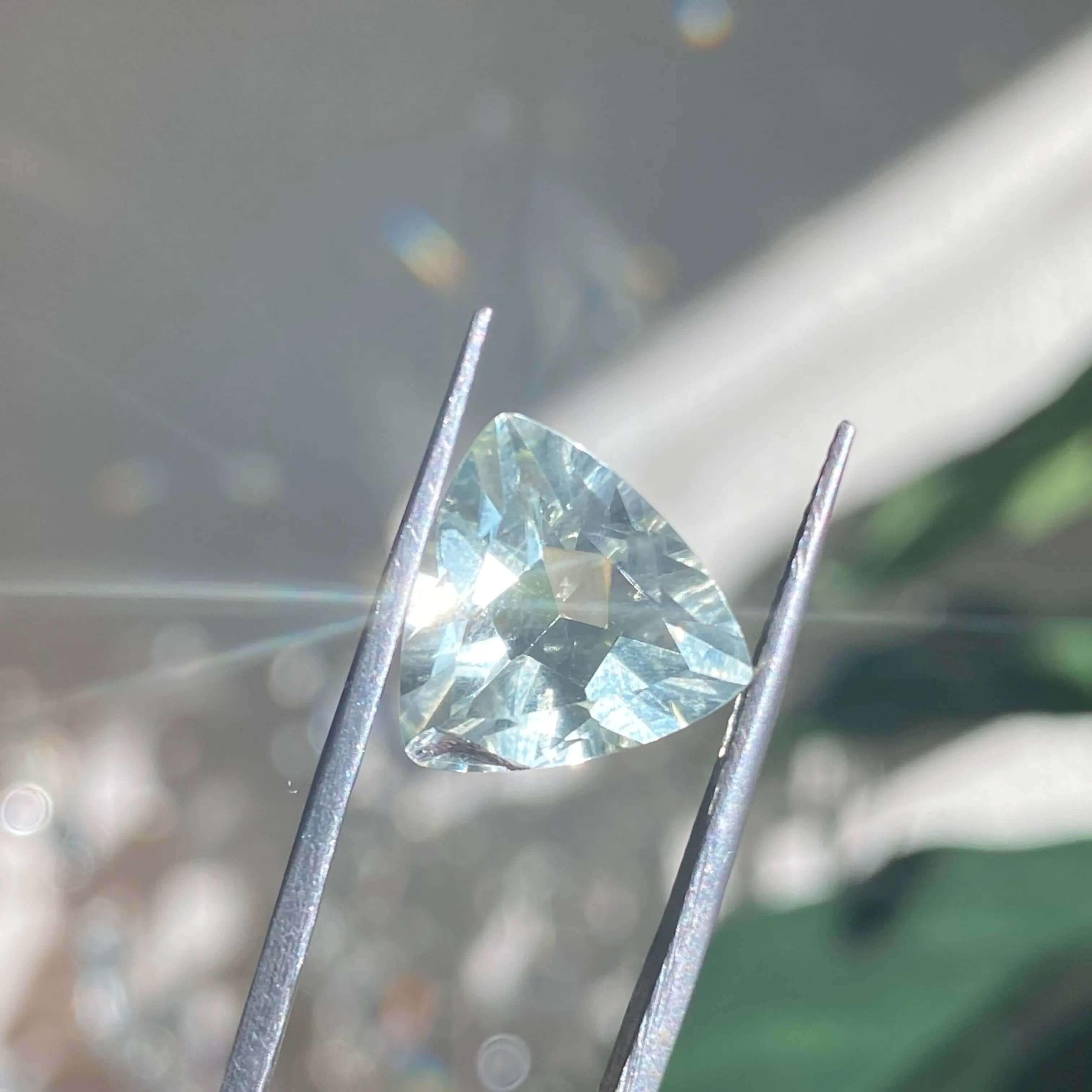 Faceted Prasiolite (Heated) | Stock A - Mooncat Crystals